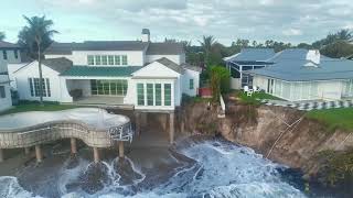 Drone Footage Captures Scale of Florida Beach Erosion