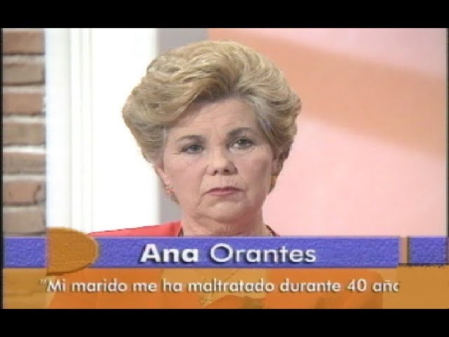 Ana Orantes relata los malos tratos sufridos durante 40 años - YouTube