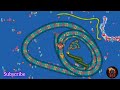 🐍 worm zone io giant slither best android gameplay/ top 01 ranked in 2026 | sachin snack zone 🎮