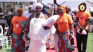 EXPERIENCE THE EXQUISITE GHANAIAN CULTURAL SHOWCASE AT THE ENSTOOLMENT OF NAA OFAMOTA OTSEJEN I