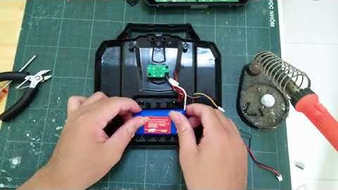 Flysky FSi6 18650 2S Battery Mod