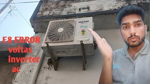 Voltas Inverter AC E8 error in misserwala