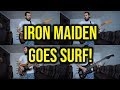 Amphibian man  the surfing trooper  iron maiden  the trooper  metal goes surf
