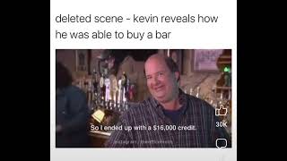 The Office (USA) Deleted Scene Kevin Buys a Bar