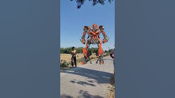 Car Transform to Robot Editing Tricks#viralreelsシ#capcut#editing#tutorial#funny#shortvideo