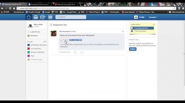 Edmodo Scavenger Hunt Step 14 : Attaching Backpack Items
