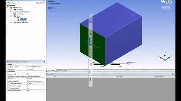 Rectangular Fin - Ansys Analysis - MEE 403 Heat Transfer