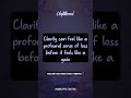Clarity can feel like a profound sense of loss before it feels like a gain