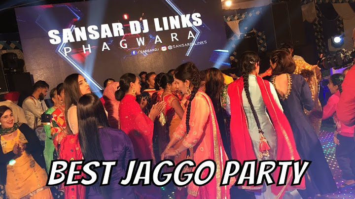 Best Jaggo Party || Sansar Dj Links Phagwara || Led Screen & Led Dance Floor Jaggo Dj Setup