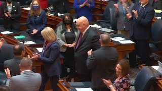 On day one of General Assembly session, lawmakers spar over priorities, COVID policies