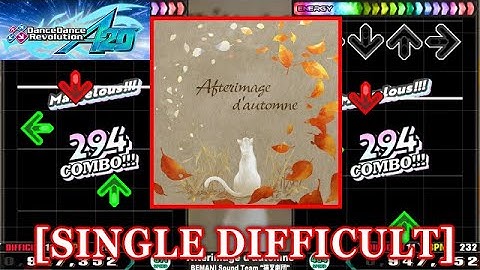 【DDR A20】 Afterimage d