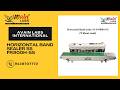 AVAIN LABS® Horizontal Band Sealer SS FR900H-SS | Continuous Sealing Machine