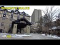 Toronto's Upscale Old Mill & The Kingsway Walk on February 15, 2021