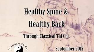 Tai chi exercises for lower back pain