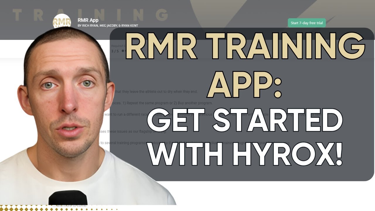Welcome to the RMR Training App! | Get Started with HYROX Training Today