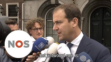 FORMATIE: Asscher zegt nee tegen kabinet met VVD, CDA en D66