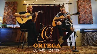 Ortega Guitars Artist's - Aaron Edward & Joseph Lyle - "The Book" - Fingerstyle Acoustic Guitar