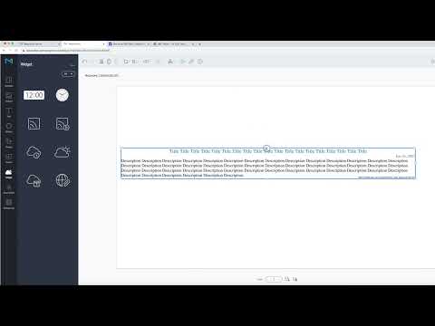 Web Author   Adding An RSS Feed