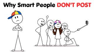 Psychology of Smart People Rarely Post Their Photos & Videos on Social media | 5 Mins Tales|