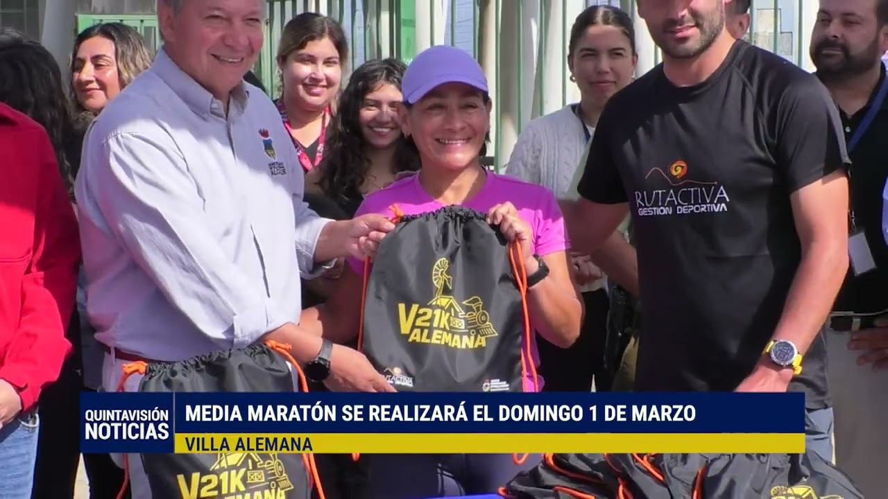 Más de 700 corredores participarán en la media maratón 21K de Villa Alemana