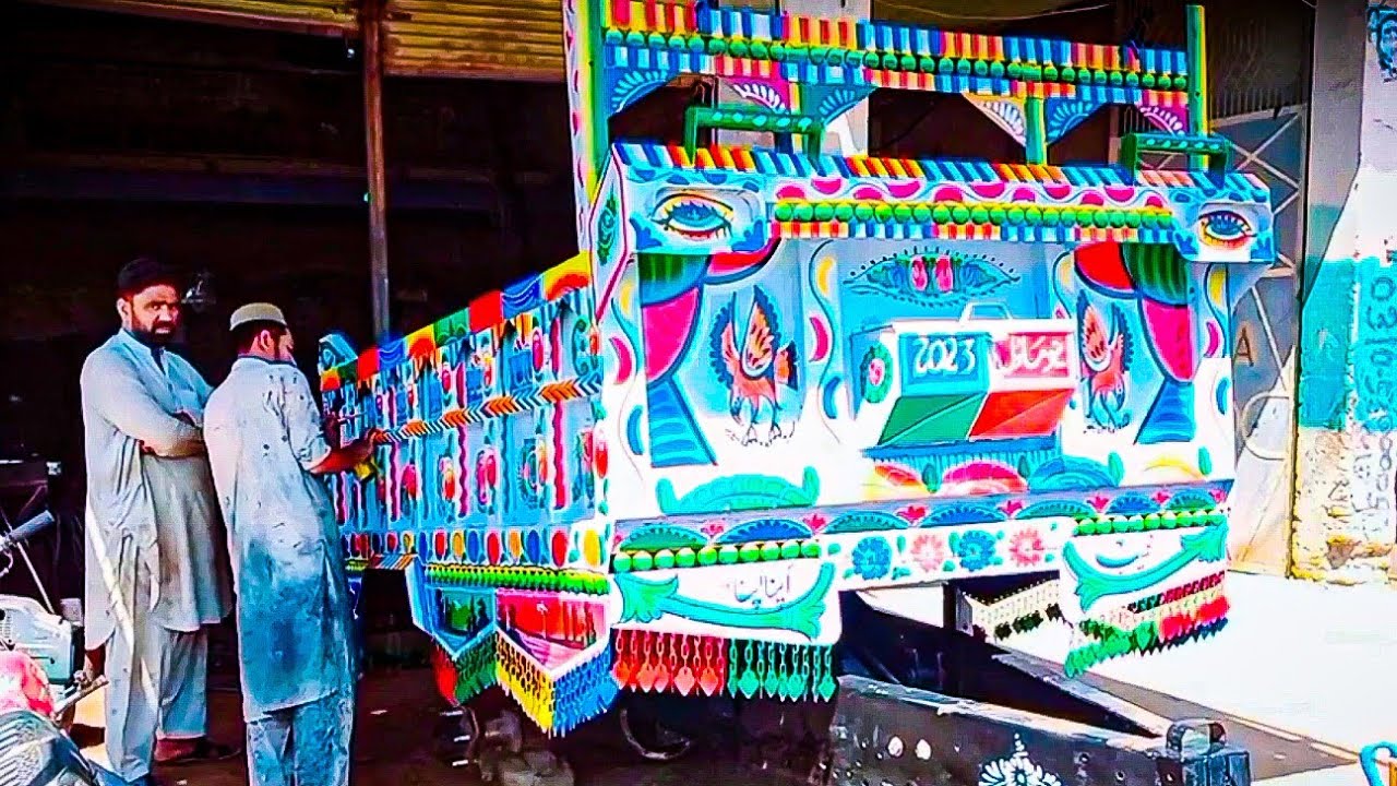 Restoration Full Trali 😮 | Pakistani Skilled Workers Making Hydrolic Jack tractor's trali