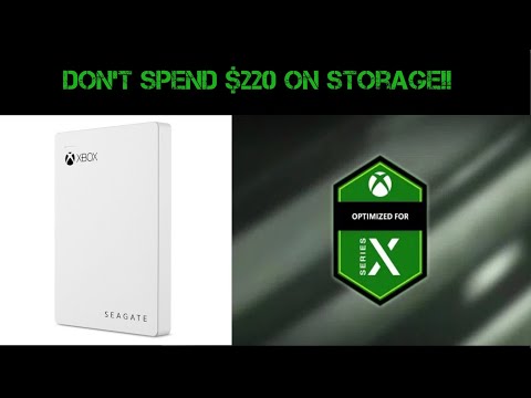 YES.. You CAN Play SOME Optimized Series X|S Games Off an External Drive!