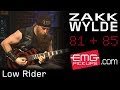Zakk wylde  plays low rider on emgtv