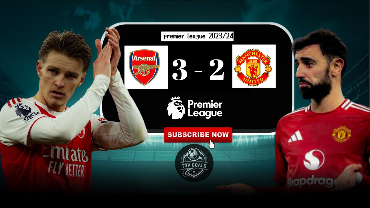 Arsenal 4-3 Man United 🔥 CRAZY Ending | Premier League 2022/23 Highlights