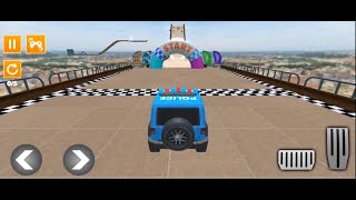 Police Prado Car Stunt Racing   Ramp Car Stunts 3D screenshot 5