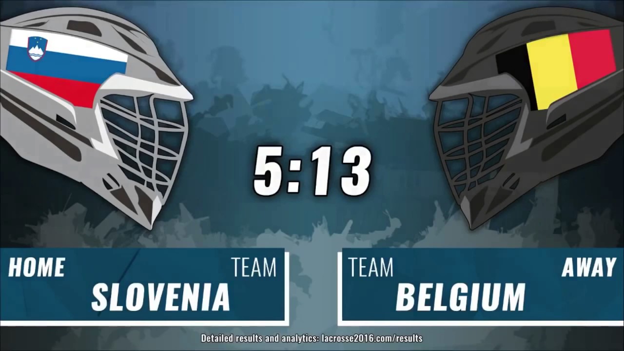 Belgium Lacrosse European Lacrosse Championships 2016 YouTube