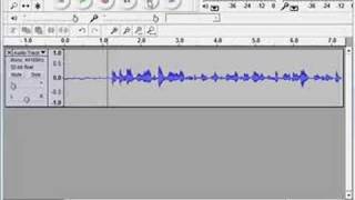 Creating audio content - recording with Audacity