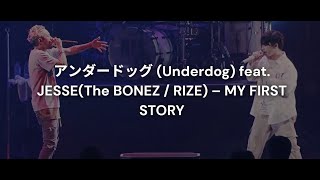 アンダードッグ Underdog Feat. Jessethe Bonez Rize My First Story Pacifico Yokohama Vi Days