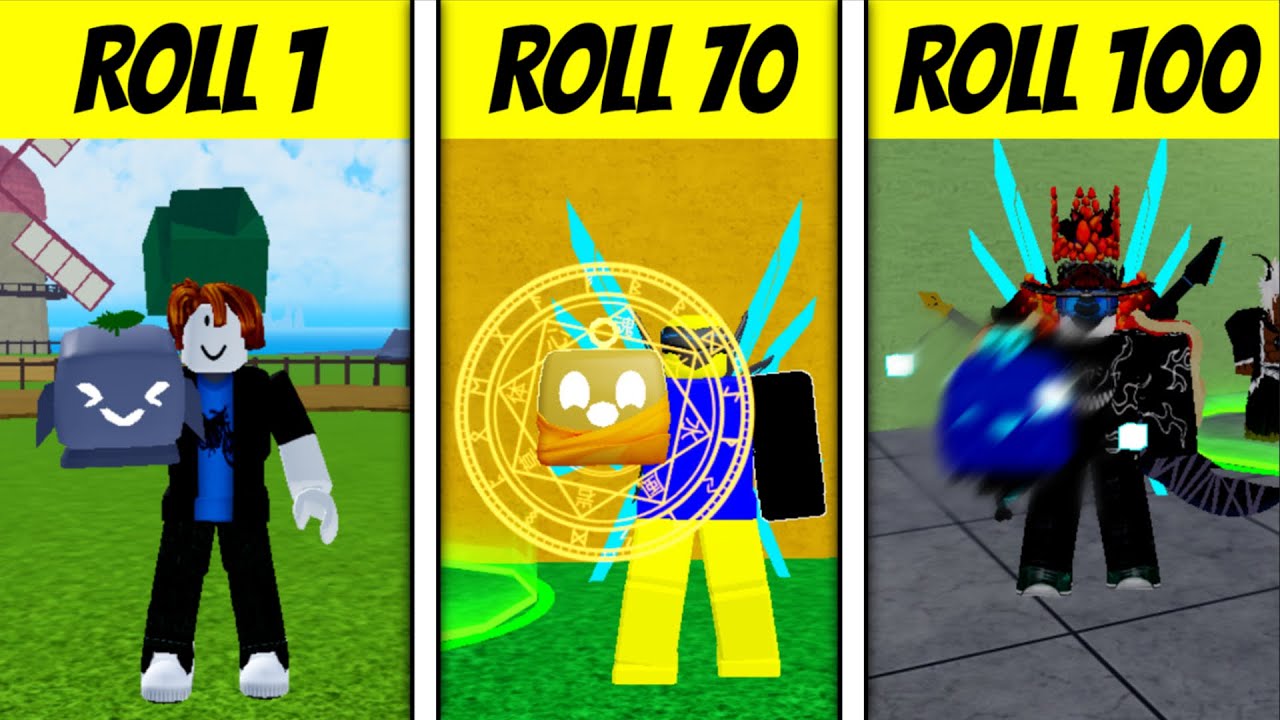 Can You Actually Get LUCKY by Rolling 100+ FRUITS in BLOX FRUITS? - YouTube