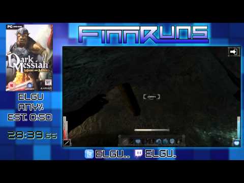 Dark Messiah of Might & Magic Any% in 46:01 by Elgu - FinnRuns