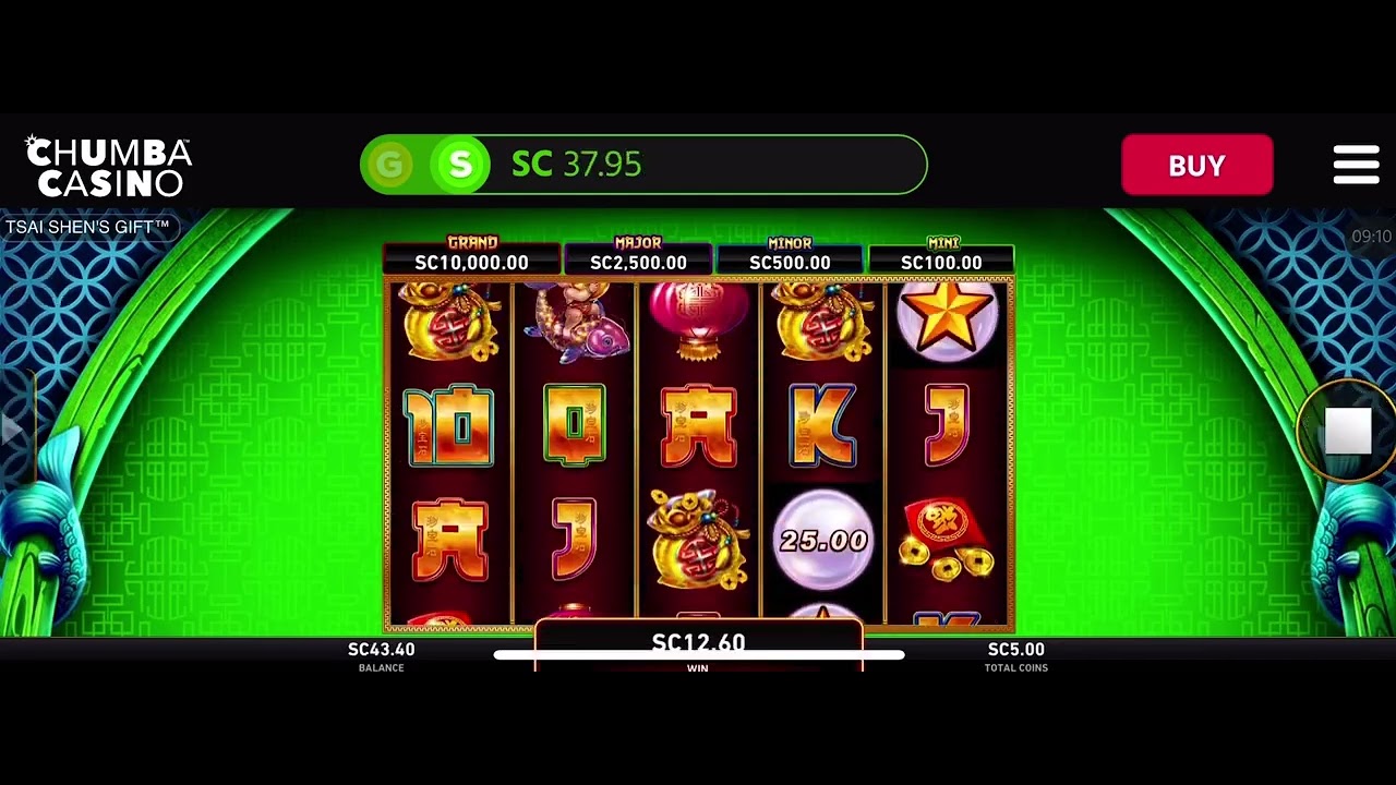 TSAI SHEN'S GIFT (CHUMBA CASINO) 5 spins Just takes my money YouTube