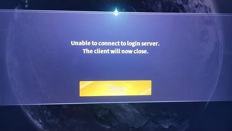 How to fix aion 2 error unable to connect to login server. the client will now close  windows pc
