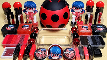 ASMR Miraculus Ladybug Slime Mixing Random Into Slime! Satisfying Slime#ASMR#Slime#satisfying