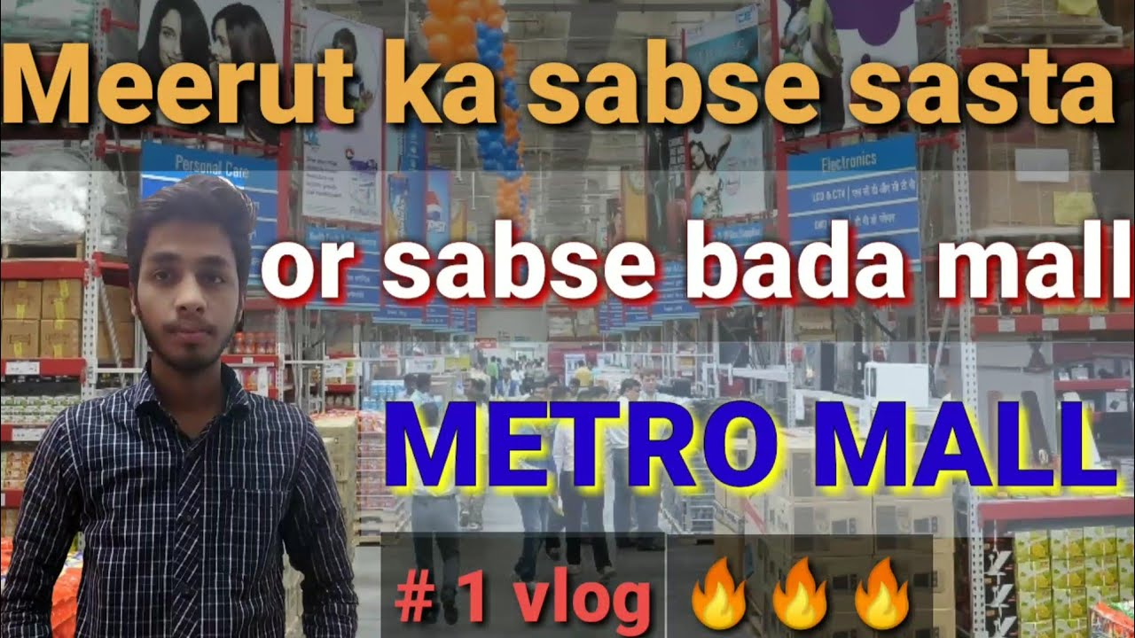 Meerut cheapest Market mall meerut vlog YouTube