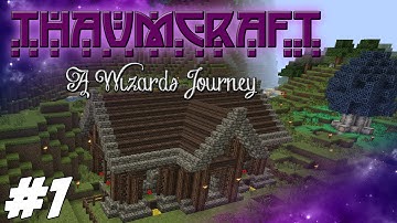 Thaumcraft 4.2 (1.7.10) - A Wizards Journey - Magical Lands #1