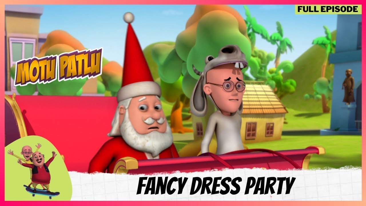 Motu Patlu     Full Episode  Fancy Dress Party