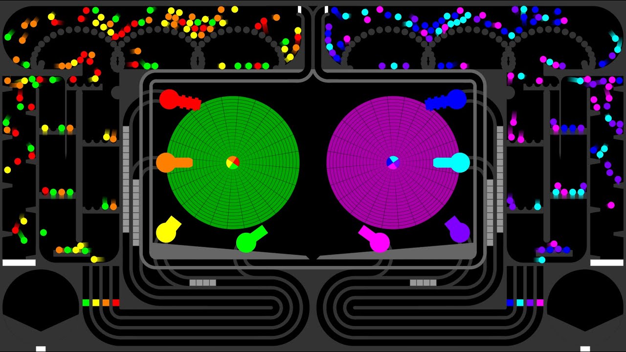 Team Core Destruction - Marble Race in Algodoo