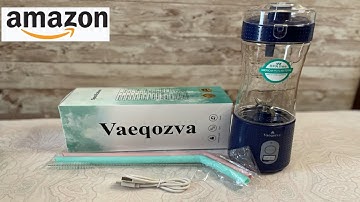 PORTABLE BLENDER UNBOXING & REVIEW & TESTING (NUR Shoppy) BEST PORTABLE BLENDER