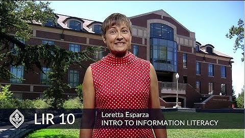 SRJC Course Quicklooks: LIR10 - Introduction to Information Literacy