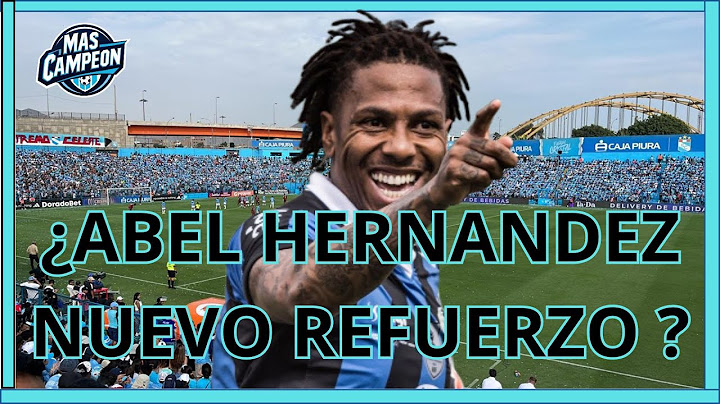 ¿ABEL HERNANDEZ NUEVO JUGADOR DE SPORTING CRISTAL? LA VERDAD / EL CENTRAL NACIONAL CONFIRMADO