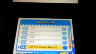 Sonic Generations 3DS- The Collection Room