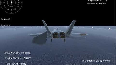 Silantro Unity3D Flight Simulator Combined Controls Test