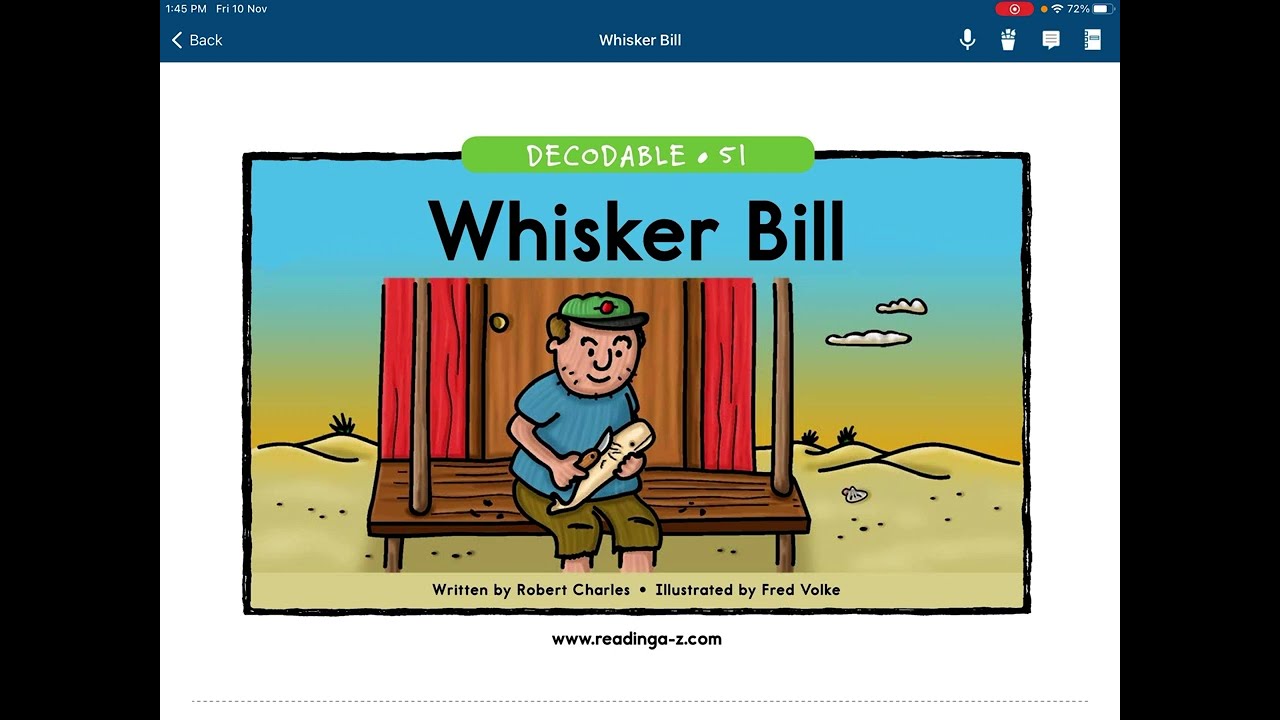Kids Readers - Whisker Bill