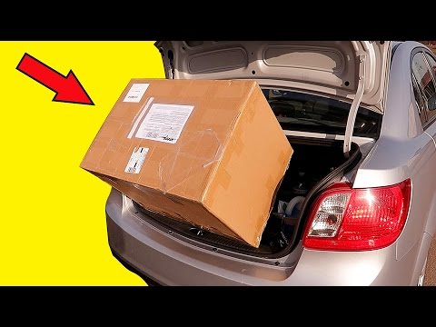 Огромная посылка из Китая! Не влезла в багажник! Распаковка
