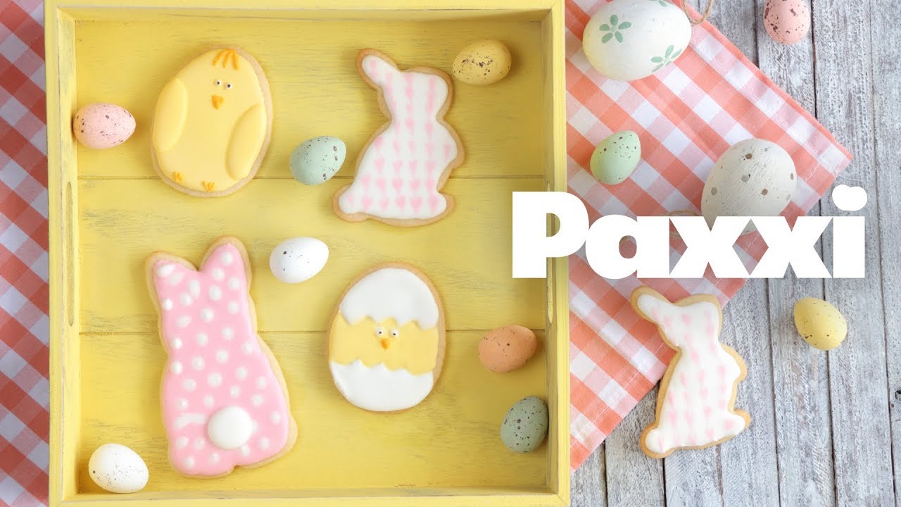 Γλάσο για μπισκότα σε πασχαλινά σχέδια - Paxxi (C171)