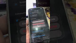 iPhone 14 pro screen time passcode reset #iphone #dwongrade #iphonereset #iphone
